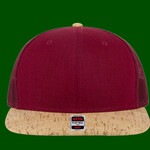 OTTO CAP "OTTO SNAP" 6 Panel Mid Profile Mesh Back Trucker Snapback Hat
