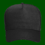 OTTO CAP 5 Panel Mid Profile Mesh Back Trucker Hat