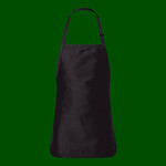 Full-Length Apron with Pouch Pocket