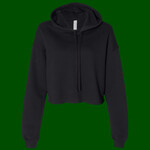 Women's Crop Fleece Hoodie