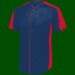 Full-Button Baseball Jersey