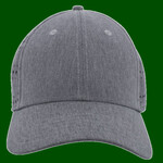 Perforated Hook-And-Loop Adjustable Cap