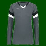 Ladies TruHit Tri-Color Long Sleeve Jersey