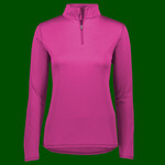 Ladies Attain Wicking 1/4 Zip Pullover