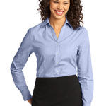 Ladies Crosshatch Easy Care Shirt