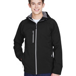 Men's Glacier Insulated Three-Layer Fleece Soft Shell Hood Jacket