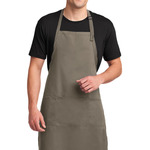 Easy Care Extra Long Bib Apron with Stain Release