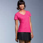 Ladies' Lightweight V-Neck Tee 88VLNVP