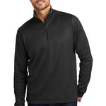 Vertical Texture 1/4 Zip Pullover