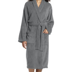 Plush Microfleece Shawl Collar Robe