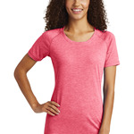 Women's PosiCharge ® Tri Blend Wicking Scoop Neck Raglan Tee