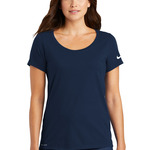 Women's Dri FIT Cotton/Poly Scoop Neck Tee