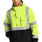 Ansi 107 Class 3 Waterproof Insulated Ripstop Bomber Jacket