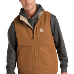 Sherpa Lined Mock Neck Vest