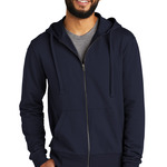 Unisex Organic French Terry Full Zip Hoodie