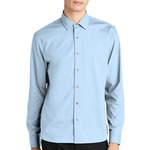 Long Sleeve Stretch Woven Shirt