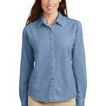 Women's Long Sleeve Value Denim Shirt