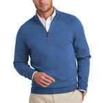 Cotton Stretch 1/4 Zip Sweater