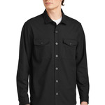 Long Sleeve Twill Overshirt