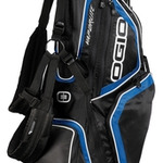 OGIOÂ® Vaporlite Stand Bag. Black/True Royal Blue