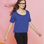 District® - Juniors Modal Blend Boxy Tee DT281 