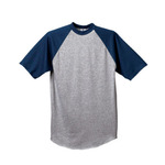 Raglan Practice Jersey (ADULT)(Grey/Navy 423)