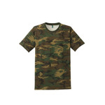 District Made™ Mens Perfect Weight Camo Crew Tee. DT104C 